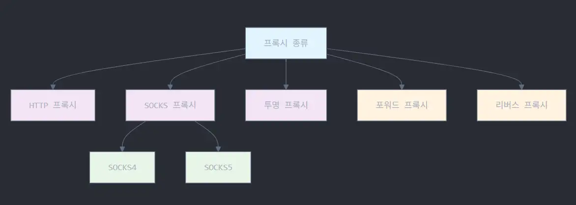 프록시 종류
